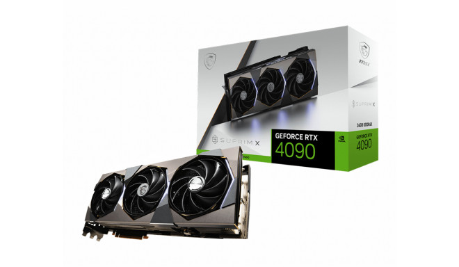 MSI SUPRIM GeForce RTX 4090 X 24G NVIDIA 24 GB GDDR6X