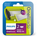 Philips Norelco OneBlade OneBlade QP620/50 2 replacement electric shaver blades and accessories