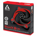 ARCTIC BioniX P120 (Red) – Pressure-optimised 120 mm Gaming Fan with PWM PST
