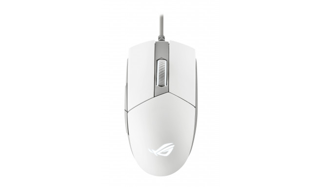 ASUS ROG Strix Impact II Moonlight White mouse Gaming Ambidextrous USB Type-A Optical 6200 DPI