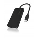 ICY BOX IB-HUB1429-CPD USB 3.2 Gen 2 (3.1 Gen 2) Type-C 10000 Mbit/s Black