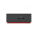 Lenovo 40B00300EU laptop dock/port replicator Wired Thunderbolt 4 Black, Red