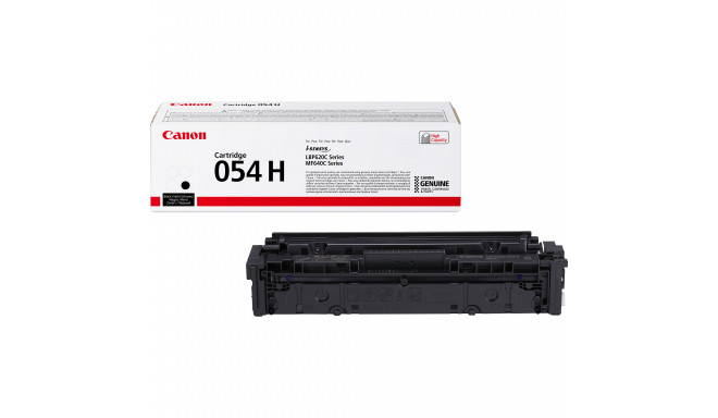 Canon 054 H High Yield Toner Cartridge, Black