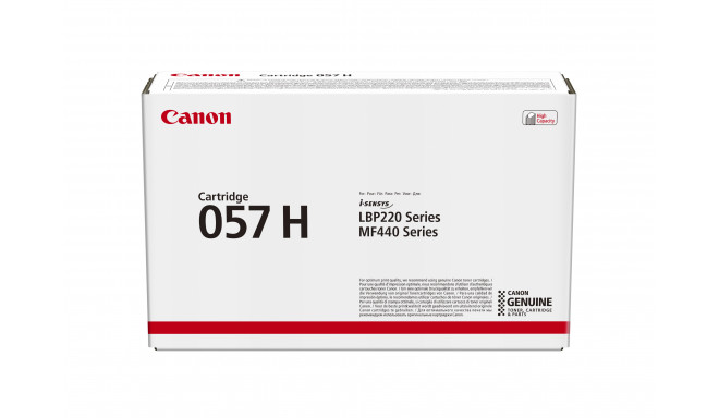 Canon i-SENSYS 057H toner cartridge 1 pc(s) Original Black