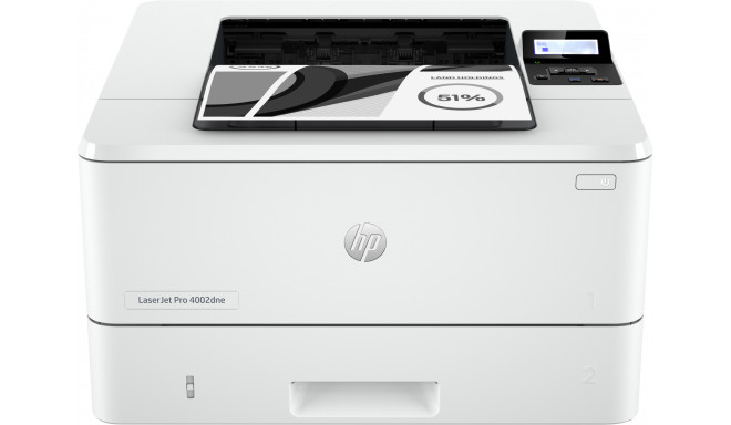HP LaserJet Pro HP 4002dne Printer, Black and white, Printer for Small medium business, Print, HP+; 