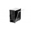 Deepcool MID TOWER CASE CH510 Side window, White, Mid-Tower, Power supply included No