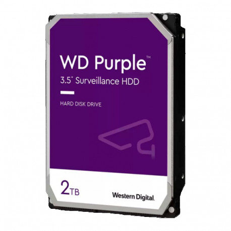 HDD AV WD Purple (3.5'', 2TB, 256MB, 5400 RPM, SATA 6 Gb/s)