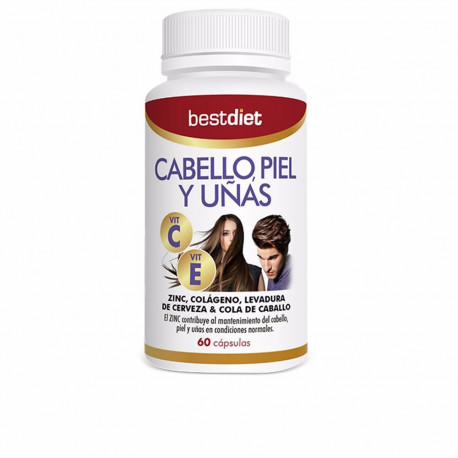 BEST DIET CABELLO, PIEL Y UÑAS 60 caps