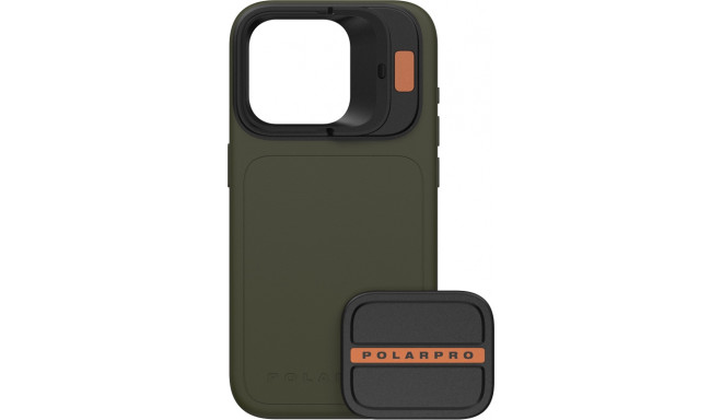 PolarPro case LiteChaser 15 Apple iPhone 15 Pro, forest