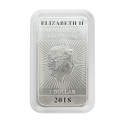 LINDNER Rectangular Coin Capsules (for 1oz AU silver buillon)