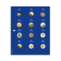 SAFE TOPset coin album for 2€ coins 7302B1-B4 extra sheets - 7302-37