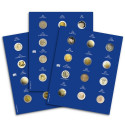 SAFE TOPset coin album for 2€ coins 7302B1-B4 extra sheets - 7302-32