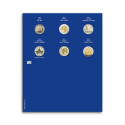 SAFE TOPset coin album for 2€ coins 7302B1-B4 extra sheets - 7302-35