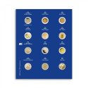 SAFE TOPset coin album for 2€ coins 7302B1-B4 extra sheets - 7302-35