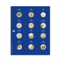 SAFE TOPset coin album for 2€ coins 7302B1-B4 extra sheets - 7302-35
