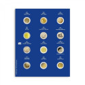 SAFE TOPset coin album for 2€ coins 7302B1-B4 extra sheets - 7302-29