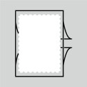 SAFE Klemmtasku 200x60 mm - Läbipaistev