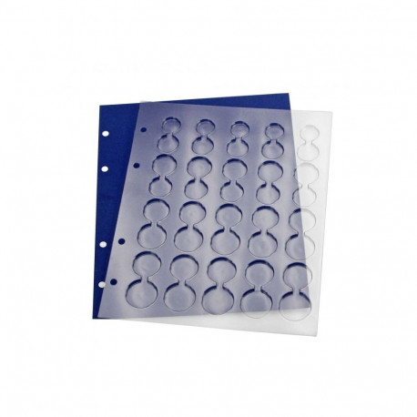 SAFE TOPset Page for 5 Euro-Coin sets