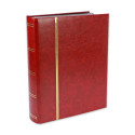 SAFE Stockbook with 60 Black Pages - Bordeaux