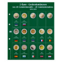 SAFE Premium Coin Album 2€ - Band 3-5 Extra Pages - 7341-26