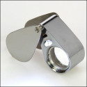 SAFE Metal Precision Magnifier with Light 30x