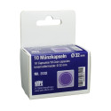 SAFE Square coin capsules - 10-pack - ∅ 33 mm