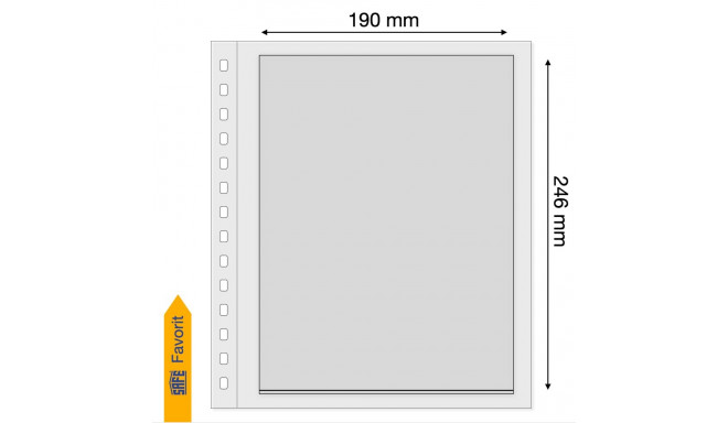 SAFE No. 620 - One Pocket Page D-Blank