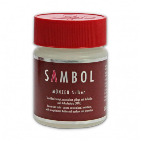 SAMBOL Coin Cleaner - for Silver Coins