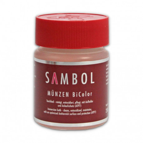 SAMBOL Coin Cleaner - for Euro/Bicolor Coins