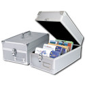 SAFE Aluminium case - 160 - with handle H135mm