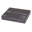 ATEN Extender PC-konzole Dual DP, HDBaseT 2.0, USB, RS-232, audio, 4K@100m