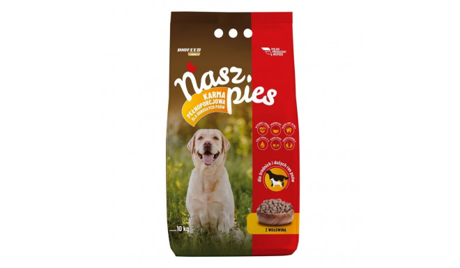 BIOFEED Nasz Pies medium & large Beef - dry dog food - 15kg