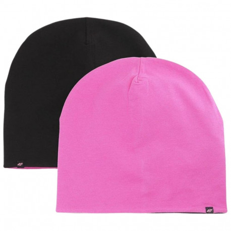 4F laste müts U397 4FJWSS24ACAPU397 55N, neoonfuksia