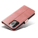 Magnet Case pro Samsung A15 s klopou a peněženkou - růžové