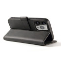Magnet Case pro Samsung A15 s klopou a peněženkou - černá