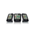 BRESSER Climate Monitor Thermometer/Hygrometer DCF Three-piece Set black