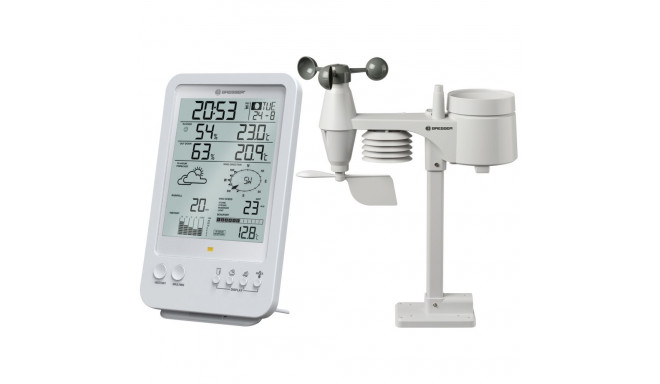 Weather Center 5-in-1 white, BRESSER