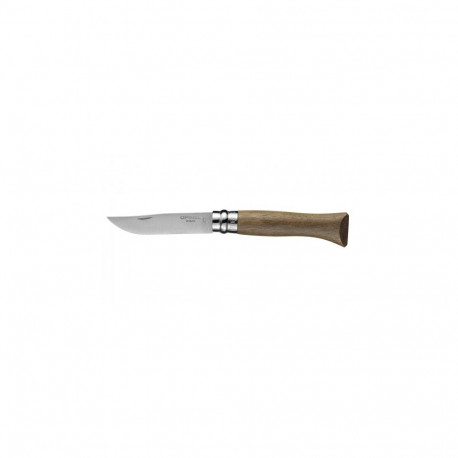 Nazis OPINEL Nr. 6, nerūsējošais tērauds, valrieksta rokturis kartona kastē