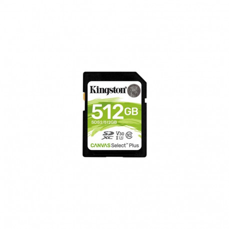 MEMORY SDXC 512GB C10/SDS2/512GB KINGSTON