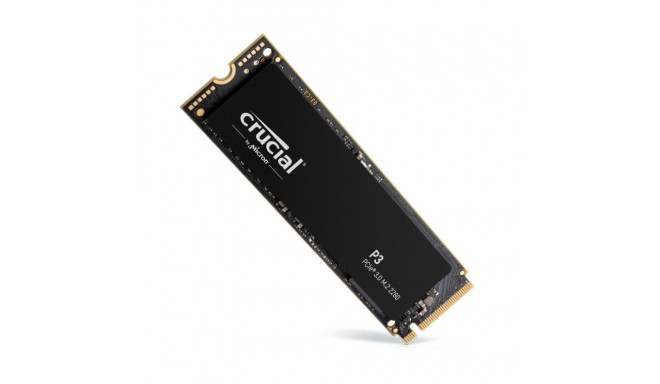 SSD|CRUCIAL|P3|500GB|M.2|PCIE|NVMe|3D NAND|Write speed 1900 MBytes/sec|Read speed 3500 MBytes/sec|TB