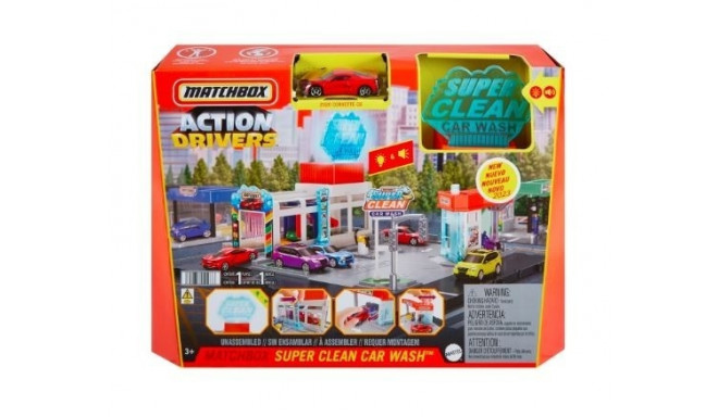 Matchbox Set True Adventures Car wash