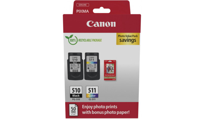 Canon чернила PG-510/CL-511 Value Pack