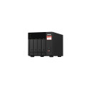QNAP TS-473A + QSW-1105-5T Bundle Pack NAS Tower Ethernet LAN Black V1500B