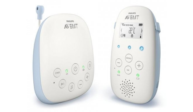 Philips AVENT SCD715/26 video baby monitor 330 m Blue, White