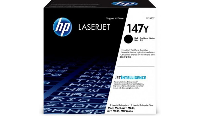 HP 147Y Extra High Yield Black Original LaserJet Toner Cartridge