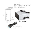 CLUB3D USB 3.2 Gen 1 4K UHD at 30Hz Mini Docking Station Ultra slim Design