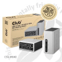 CLUB3D USB 3.2 Gen 1 4K UHD at 30Hz Mini Docking Station Ultra slim Design