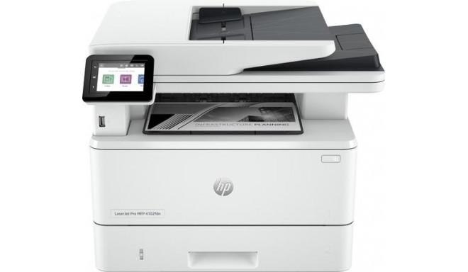 HP LaserJet Pro MFP 4102fdn Printer, Black and white, Printer for Small medium business, Print, copy