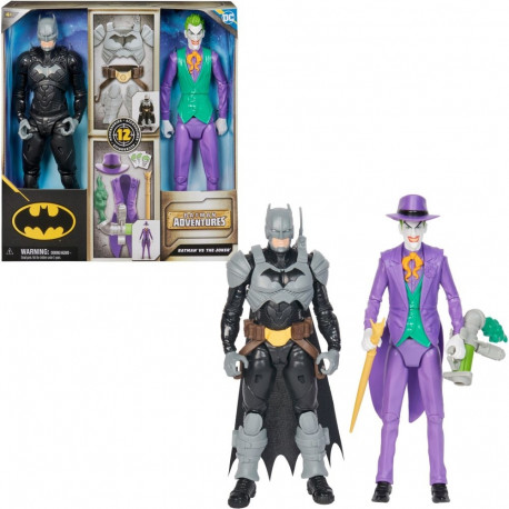 Batman Adventures figuurikomplekt Batman vs The Joker 2-osaline 30cm