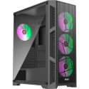 RAIJINTEK Arcadia III MS4, tower case (black, tempered glass)